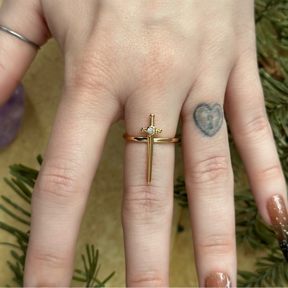 To Whatever End Ring in Gold - Picture 3 of 4